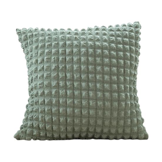 45x45 см квадратная наволочка слоеная решетка элегантный однотонный современный молния полиэстер диван спальня украшение дома подушка наволочка