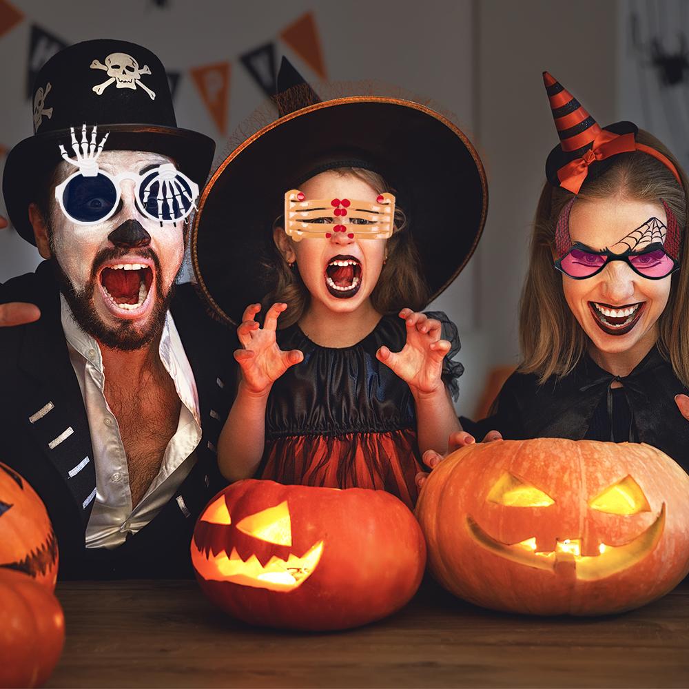 Забавные очки для косплея, аксессуары для вечеринок, очки для катания глазных яблок, очки-пальчики, забавные очки для вечеринки на Хэллоуин, реквизит для фотосъемки