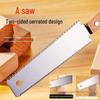 Японская двухсторонняя прецизионная ручная пила для деревообработки и садоводства