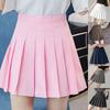 Женская модная плиссированная юбка с высокой талией, повседневная теннисная юбка с тонкой талией