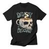 Мужская уличная футболка в стиле хип-хоп размера плюс, футболка Death Before Decaf с принтом Harajuku, хлопковые повседневные топы, летние футболки с короткими рукавами