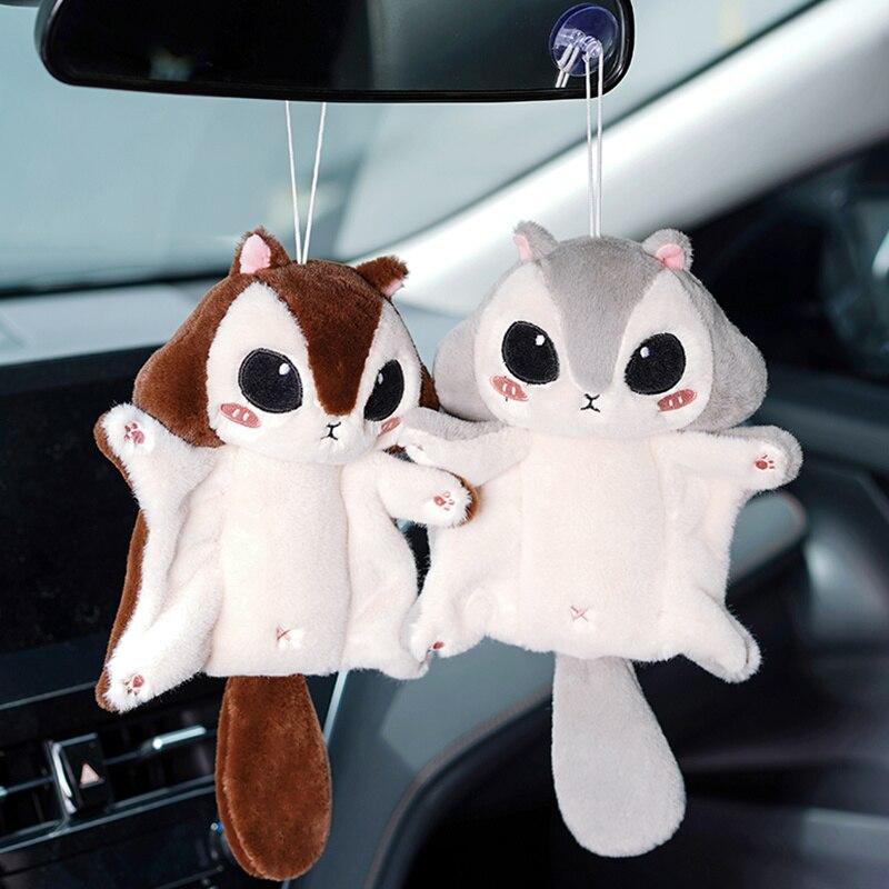 Glider Plush Stuffed Dolls Bag Keychain Super Cute Australian Squirrel Glider Stuffed Animals Toy Gifts For Kids