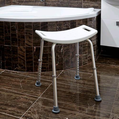 Adjustable Bathroom Stool 37-52 Cm