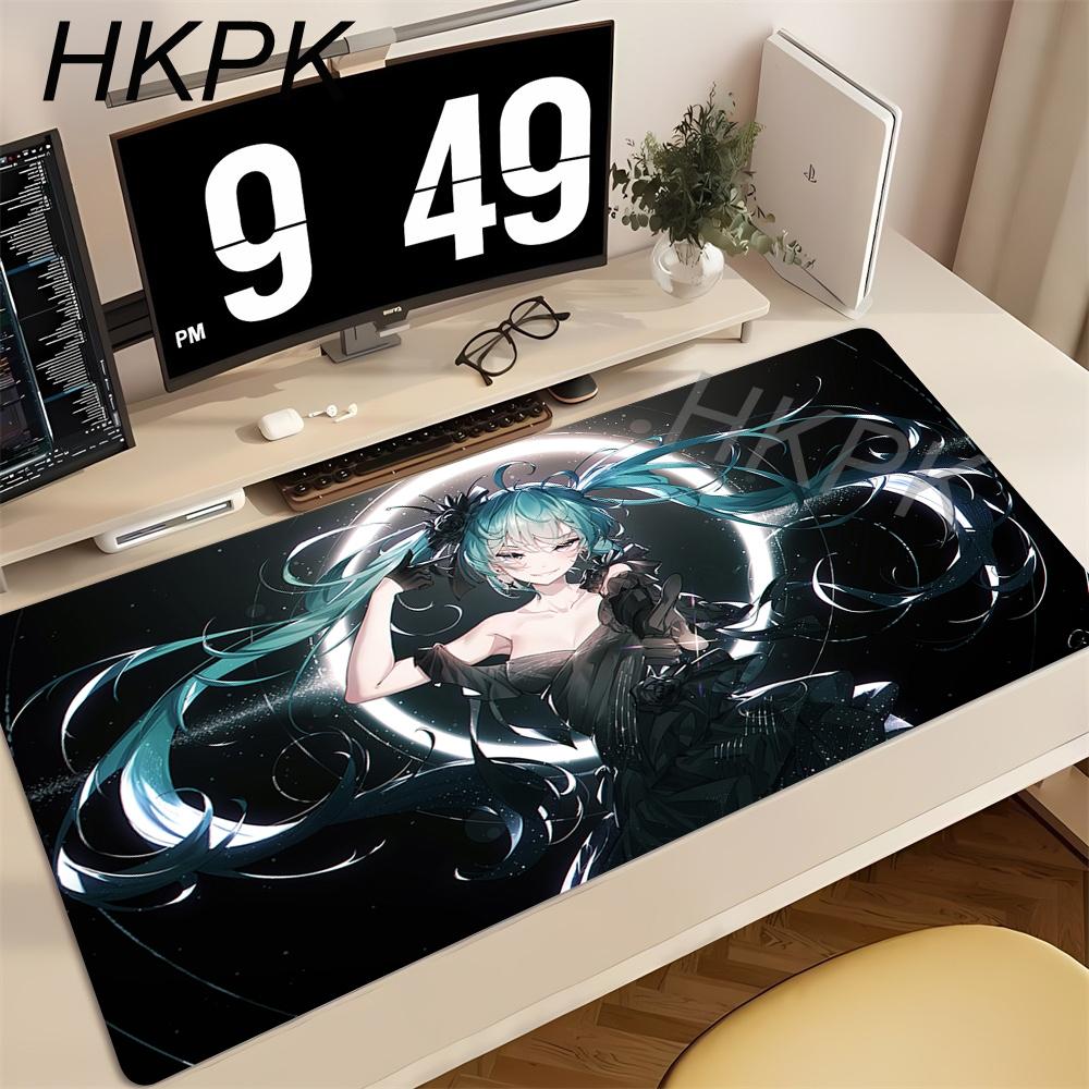 Mouse Pad H-hatsune Miku Multi Mousepad Large Size Gamer Keyboard Desk Mats Extended Mausepad Office PC Gaming Accessories Mat