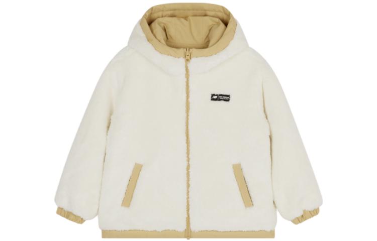 New Balance Kids Jackets Hooded Moderate 4DD3S063-BEI