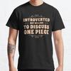Summer Men Fashion Casual Short Sleeves Introverted But Willing To Discuss One Piece Black Tees Oversized T-shirts