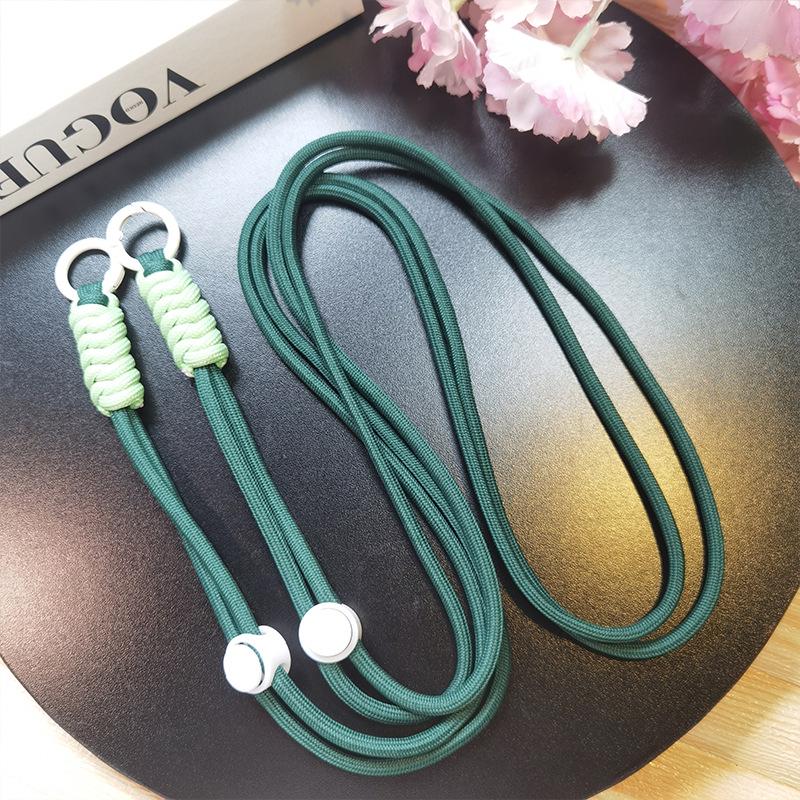 Регулируемый плетеный ремешок для телефона - съемный ремень через плечо