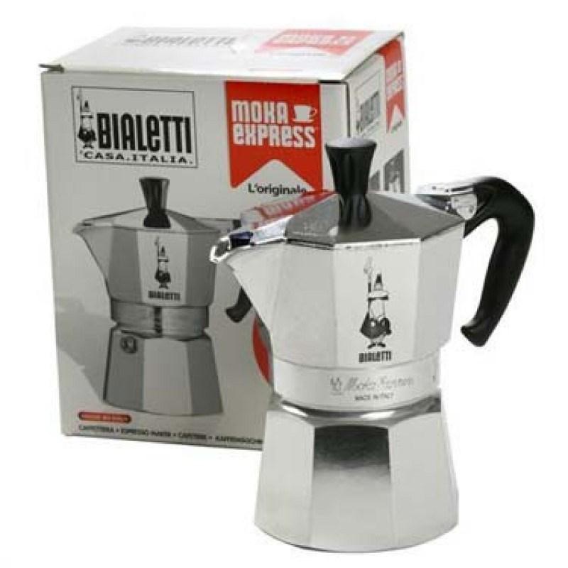 Bialetti Moka Express 4-cup coffee maker 230 silver (0001164)