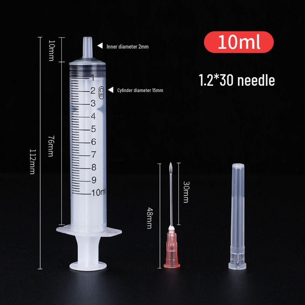 Veterinary Disposable Sterile Syringe Needle Tube Injector for Feeding and Infusion