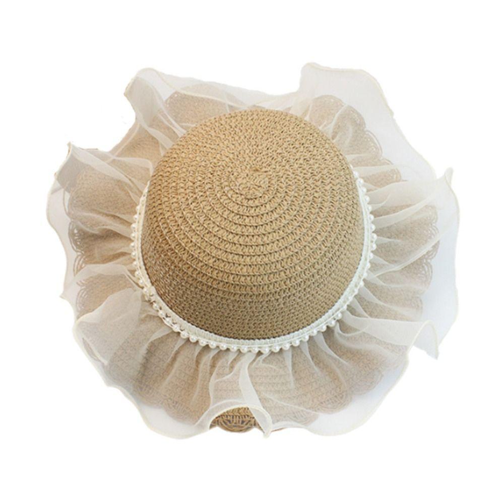 Sun Protection Sun Hat Wide Brim Beach Hat Fashion Straw Hat for Women