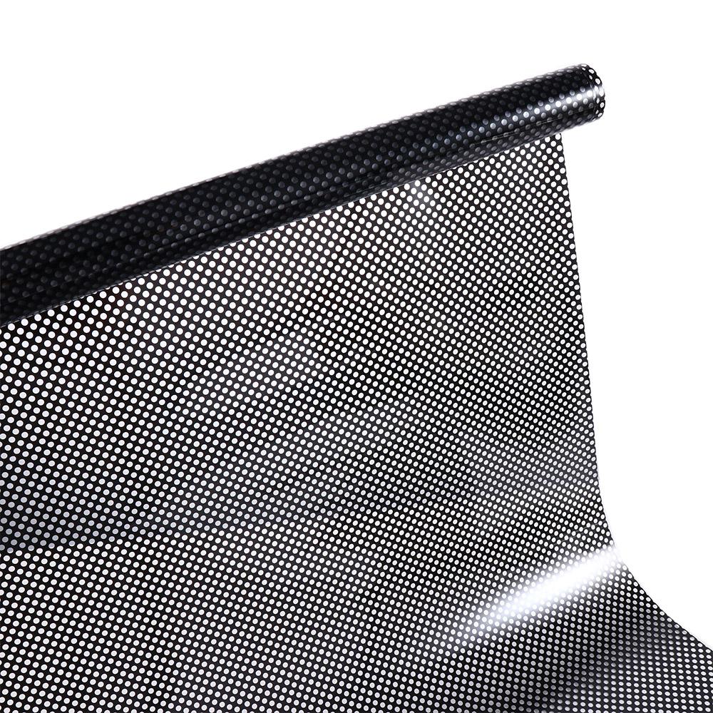 Sunshade Mesh Anti-UV Self-adhesive Privacy Decal Window Film Window Stickers Glass Sticker