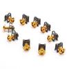 10Pcs Motorcycle M6 6mm Fairing Bolts Kit Spire Speed Fastener Clip Screw Nut