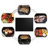 1 Set Oven Liner Non-Stick Easy To Clean Dishwasher Safe High Temperature Resistant Cooking Accessory Thick Oven