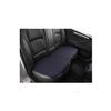 Подушка для автомобильного сиденья спереди и сзади, комплект из 3 предметов, придает стиль вашему автомобилю Черная ткань Черный