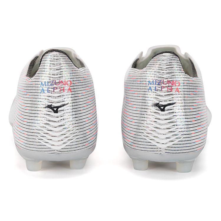 Mizuno Alpha Lace AG (Резиновые короткие шипы) Искусственный газон Амортизирующие Нескользящие Износостойкие Футбольные бутсы Унисекс Футбольные бутсы Белые P1GA236109