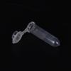 100Pcs 2Ml Micro Centrifuge Tube Vial Clear Plastic Vials Container Snap Cap