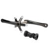 Bike Crank Arm Set Aluminum Alloy Crank High Strength Mountain Bike Crankset with Bottom Bracket Kit
