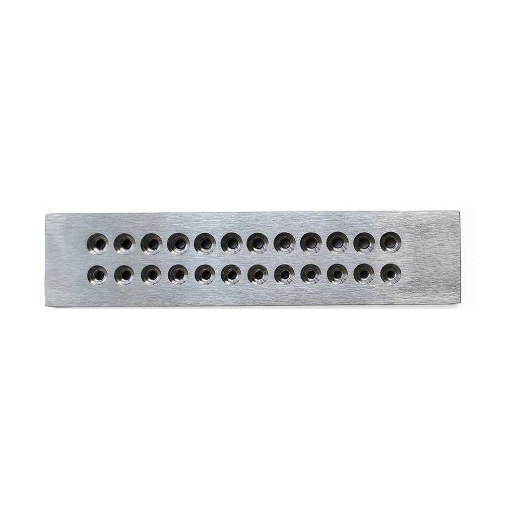Jewelry Wire Drawplate Wire Shaping Tool Carbon Steel Wire Shaping Plate Jewelry Crafting Tool for Jewelry Making