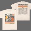 Hozier Unreal Unearth 2025 Tour Icon Logo Vintage Two Sided T-Shirt
