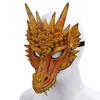 Unisex Adult 3D Dragon Mask Carnival Party Horror Facepiece Cosplay Fancy Dress Props for Halloween CDN