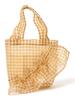 Ray Beams HELOYSE Mercury Mesh Canvas Bag, Маленькая, Женская, ecBEIGE, Один размер