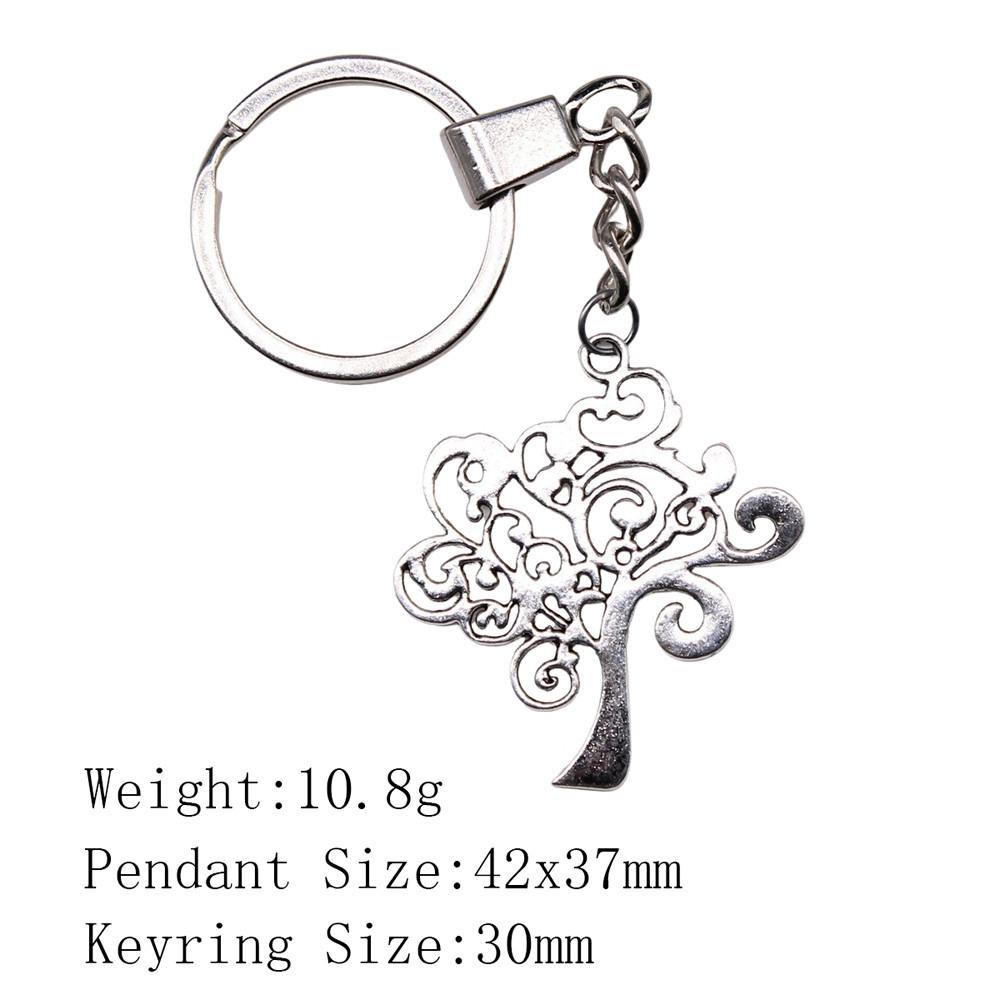 Back To School Aesthetic Keychains The Tree Of Life Keychains Women's Clothing Men's Keychain