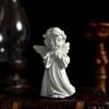 Resin  Angel Figurine Prayer Statue Desktop Ornaments Peaceful