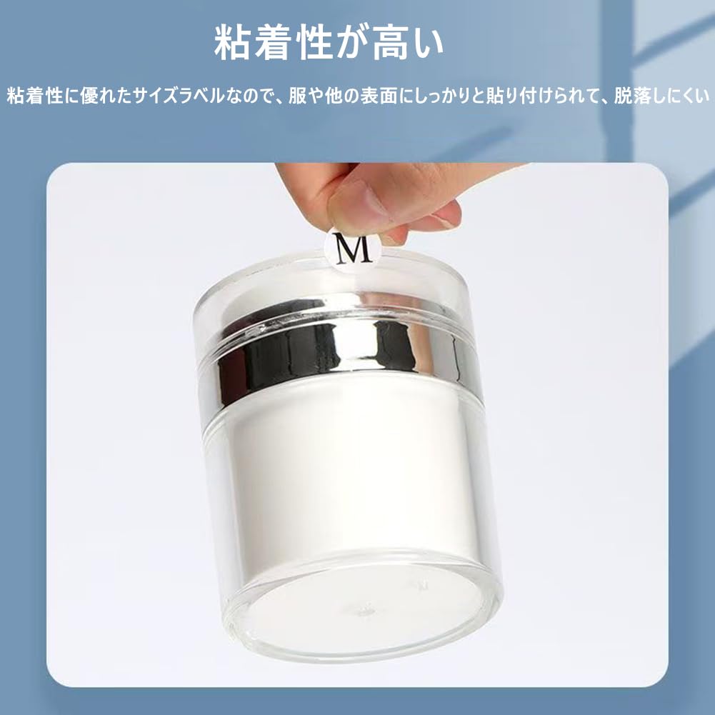 Size Sticker S Round Shape Diameter 13 Mm 30 Sheets 4500 Pieces Clothes Size Label Paper Clothes Sorting Size Indication Sticker Sticker Commercial