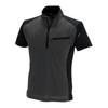 TS DESIGN Work Knit Short Shirt 846355 Black x Charcoal Gray LL (Весна лето)