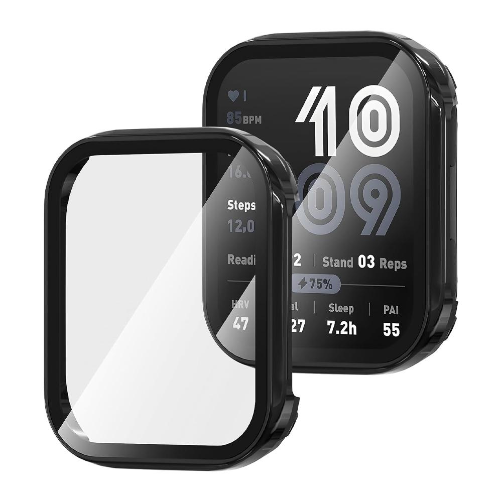 Чехол для Amazfit bip 6 Защита экрана часов Мягкий ТПУ Покрытый Бампер Оболочка Аксессуары для умных часов amazfit bip6 Чехол Защитный