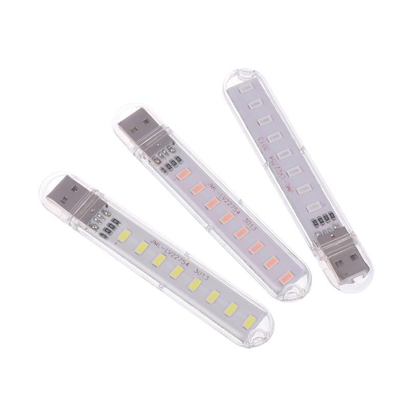 Мини Usb светодиодный светильник для чтения книг DC5V ультра яркий светильник для чтения книг 8 светодиодов портативный прикроватный светильник для портативного компьютера портативный ноутбук