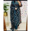 Women Designer Salwar Kameez Kurti Pant Dupatta Set  Indian Party Wear Top Tunic SC-2184a