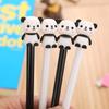 10pcs 0.5mm Creative Shake Panda Gel Pen Cute Learning Stationery Little Bear Water-based Pen Examination Black Gel Pen