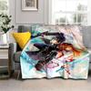 Anime SAO Sword Art Online Printed Oversized Manta Sofa Bed Cover Soft and Hairy Blanket Plaid Soft Warm Flannel Throw Blankets