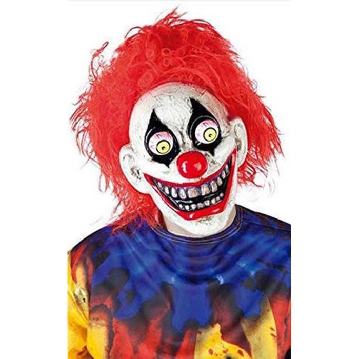 Masque Clown Yeux Exorbités - Adulte Multicolor - RUBIES - Intérieur