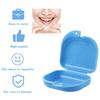 Care Tooth Orthodontic Fake Teeth Case Denture Storage Box Mouth Guard Container Dental Organizer