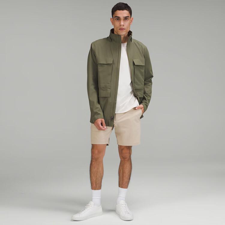 Lululemon Outpour Jackets Men's Stand Collar Thin Straight Fit LM4AHCS