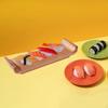 Bamboo Platter for Sashimi and Sushi, Rectangle Serving Tray Dining