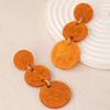 European and American Exaggerated Round Fashionable Earrings