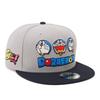 [New Era] Кепка Doraemon 950 с боковым патчем 14174553 Серая x Темно-синяя