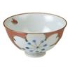 Ranchant Rice Tea Bowl Imari Large N856009 Arita Made In Japan Bowl, (Small), Multi, Flower, 10.7×5.6cm, Ware,