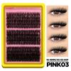 Natural Look 3D Faux Mink Lash Wispy Style DIY Lash Extension Kit  Makeup Enhancement