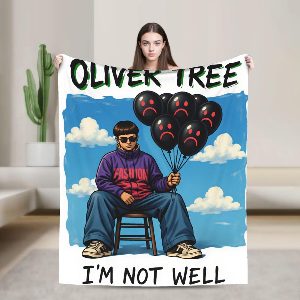 Oliver Love Tees Уютное Дерево Пледы Осень Супер Мягкий Плед Для Взрослых Ребенка Стула Дивана Кровати Покрывало На Кровать