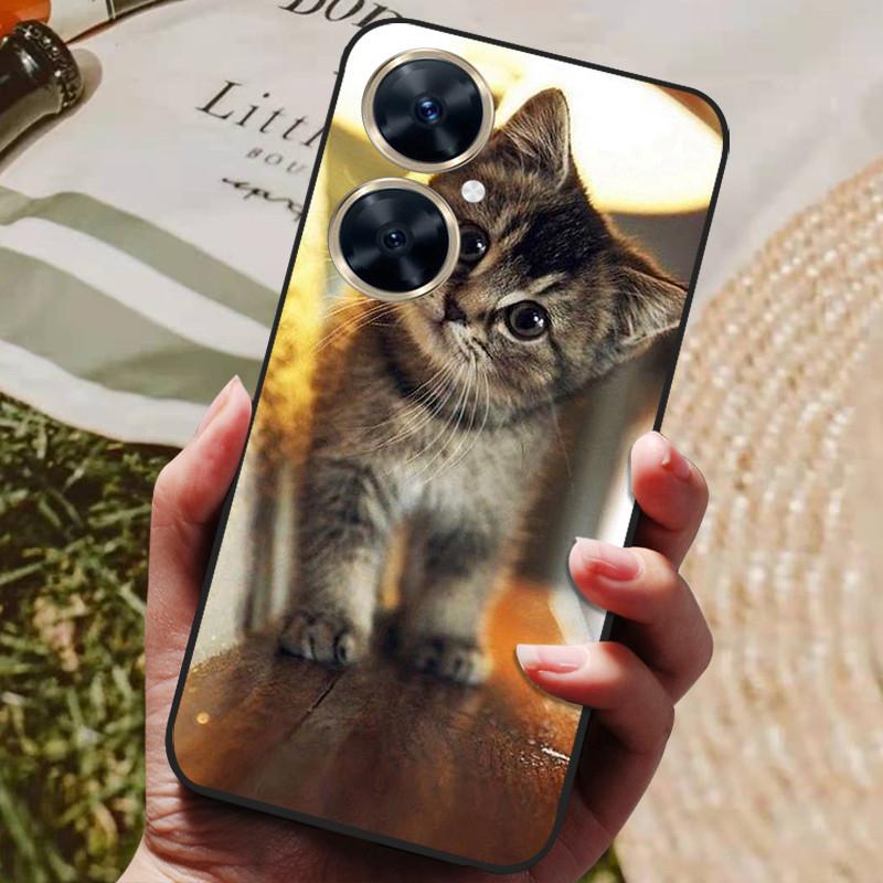For Funda Huawei Nova 11i Case Soft Silicone Wolf Back Cover Phone Cases for Huawei Nova 11i MAO-LX9 Case Nova11i 11 i Coque