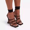 Women's Gladiator Pumps Woman Platform Wedge Cross Tied Casual Shoe Summer Sexy Lady Ankle Wrap Lace Up Footwear Plus Size