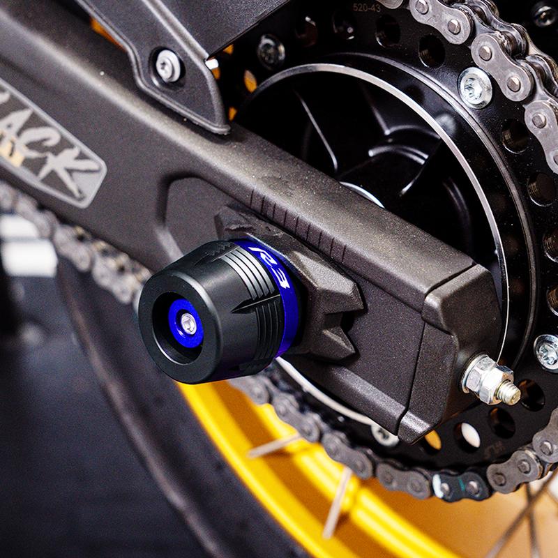 Для Yamaha R3 YZF-R3 yzfr3 2015-2022 2023 2024 2025 Аксессуары для мотоцикла Передняя Задняя Ось Колеса Защитная Слайдеры Вилки R3
