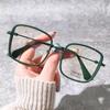 Square Blue Light Blocking Glasses Man and Women Pink Wine Black Square Frame Eyeglasses Fashion Vision Spectacles Oculos