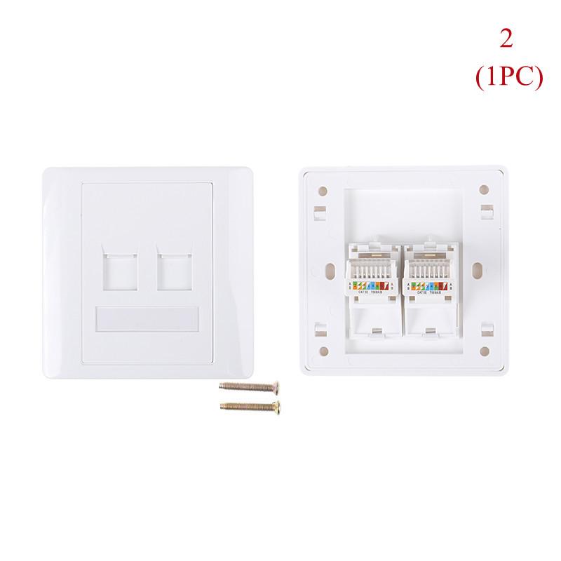 86-типовая компьютерная панель розеток сетевого модуля Cat5E Rj45, интерфейсная розетка