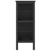 Bookshelf Black Oak Effect 82 x 32 x 79 cm Particleboard