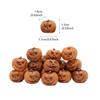 20PCS Miniature Pumpkin Figurines Halloween Mini Pumpkin Resin Sculptures Set Creative Pumpkin Room Table Home Party Decor